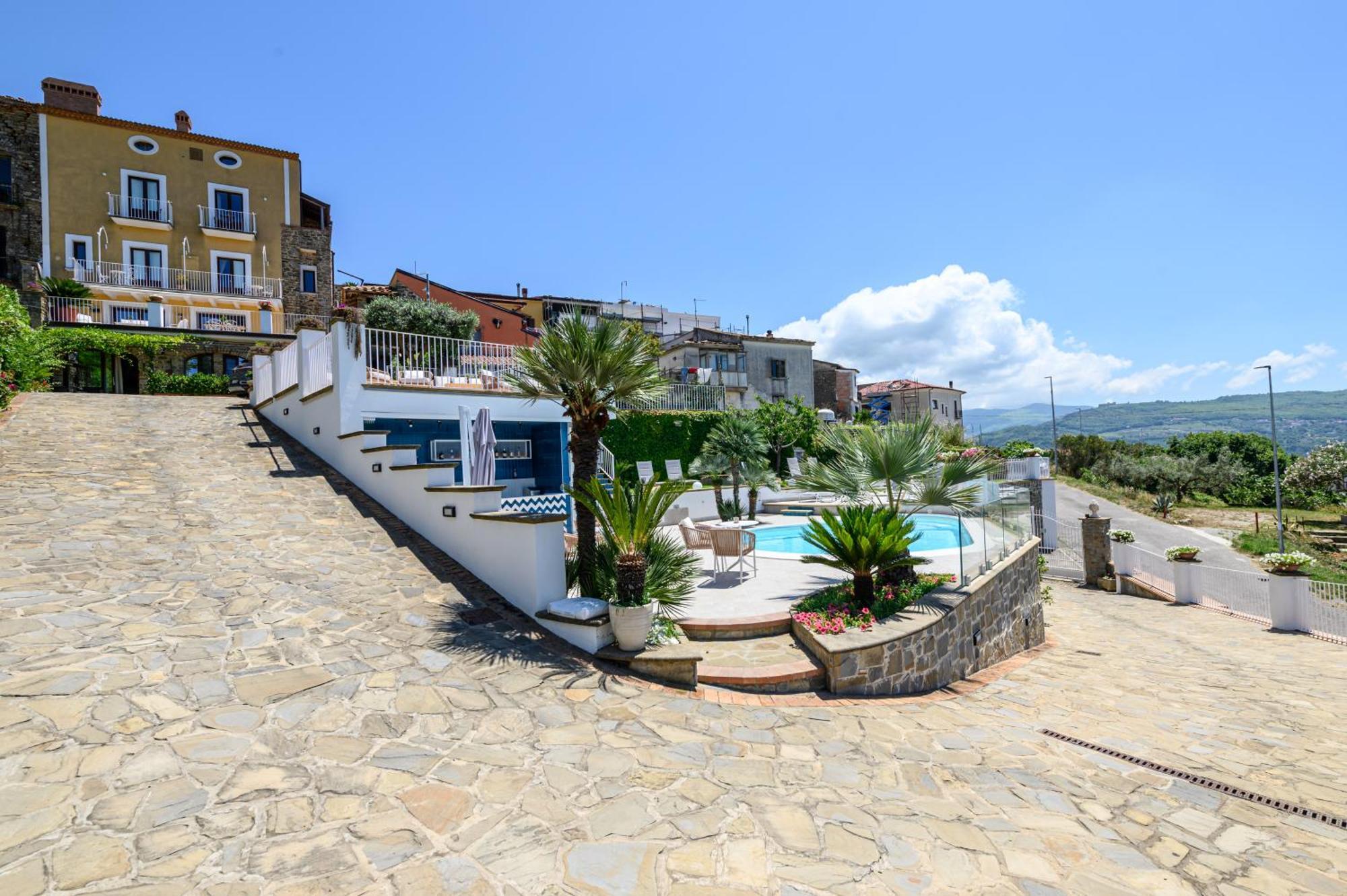 Hotel Palazzo Gargano à Prignano Cilento Extérieur photo